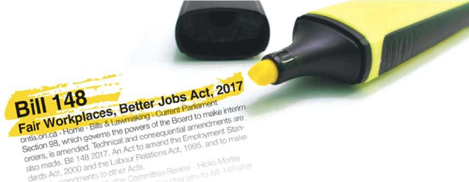 Bill 148 Get informed